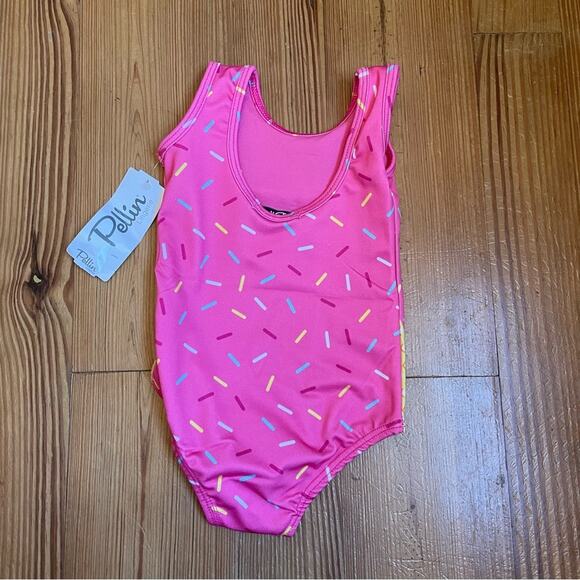 NWT ice cream sprinkle UV 50 one piece bathing suit SIZE 12M - Picture 4 of 4